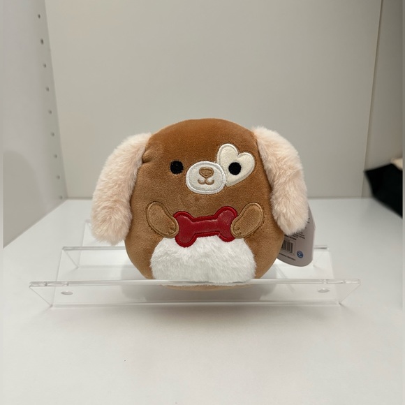 Delroy the Puppy Squishmallow 4.5" NWT - Picture 1 of 2